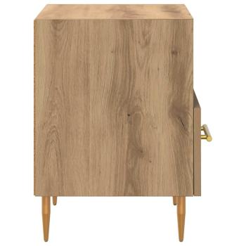 Nachttisch mit Schubladen Braun 40 x 35 x 47,5 cm Holzwerkstoff