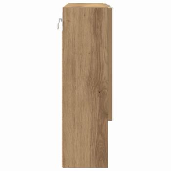 Spiegelschrank Eiche handwerklich 59 x 17 x 55 cm Holzwerkstoff