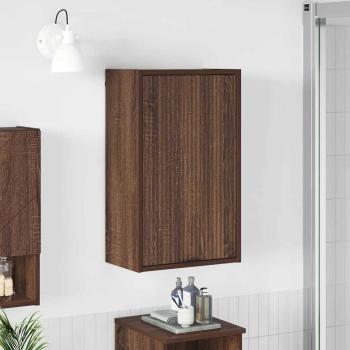 ARDEBO.de - Badezimmer Schrank Braune Eiche 39 x 23,5 x 65 cm Holzwerkstoff
