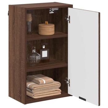 Badezimmer Schrank Braune Eiche 39 x 23,5 x 65 cm Holzwerkstoff
