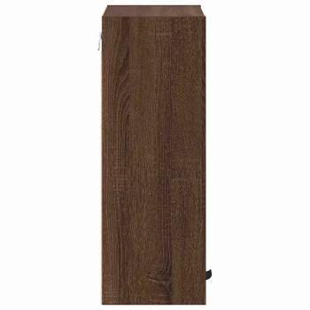Badezimmer Schrank Braune Eiche 39 x 23,5 x 65 cm Holzwerkstoff