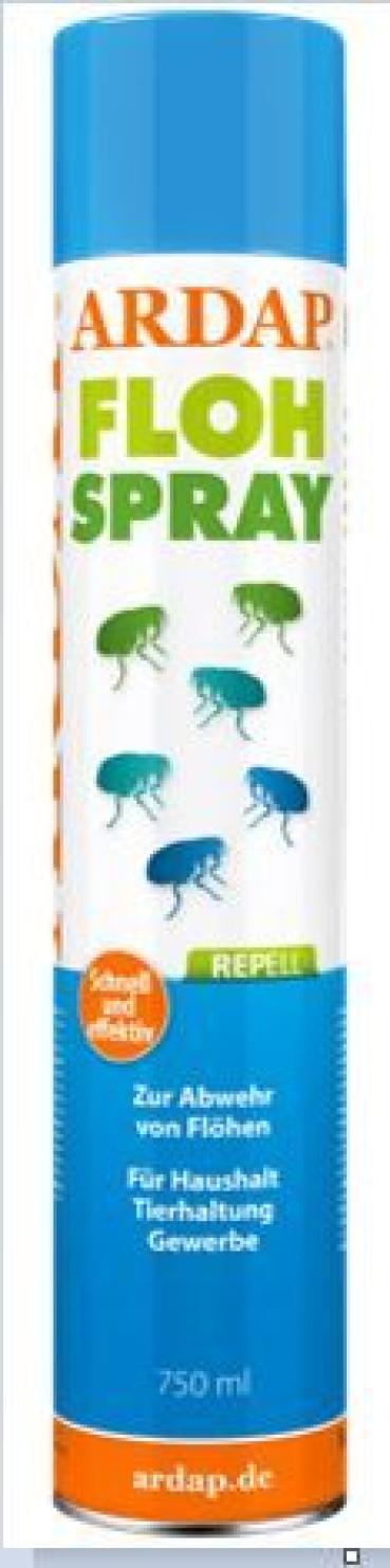 ARDEBO.de Ardap Flohspray 750 ml zur Anwendung am Tier 