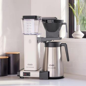 Moccamaster KBGT Filter-Kaffeemaschine, 1450 W, Wasserstandsanzeige, Automatische Abschaltung, offwhite