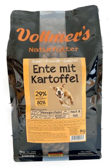ARDEBO.de Vollmers Ente mit Kartoffel 1 kg