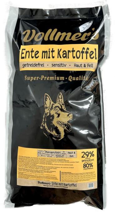 ARDEBO.de Vollmers Ente mit Kartoffel 12,5 kg