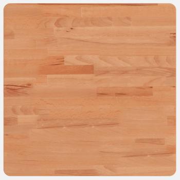 Waschbeckenregal Wandmontage Stahl und Massivholz Buche
