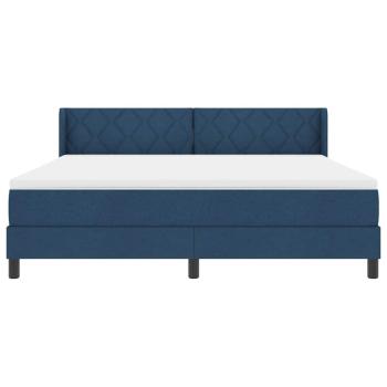 Boxspringbett mit Matratze mit Matratze Blau 180 x 200 cm
