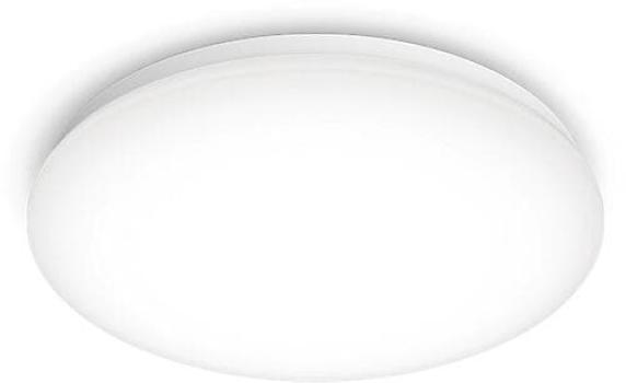 ARDEBO.de Philips Moire Deckenleuchte, 17W, 220-240V, 1900lm, 4000K, d=320mm, weiß (915005778901)