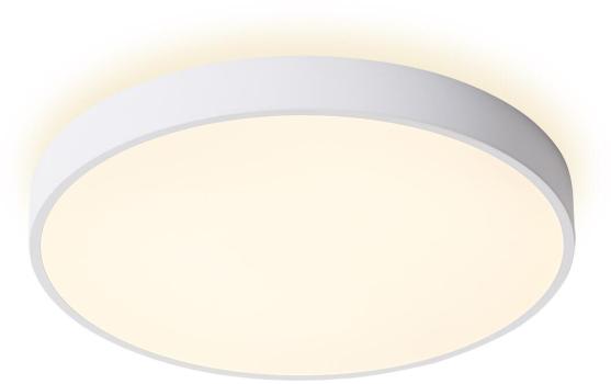 ARDEBO.de EVN DROP UP+DOWN LED Deckenanbau, rund, IP20, 220-240V/AC/DC 95W (85W Down und 10W Up), 3000K, 4000K, 8805lm, 9085lm, weiß (DUT800125)