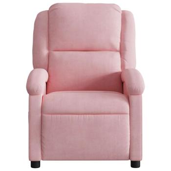 Relaxsessel Elektrisch Rosa Samt