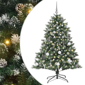 ARDEBO.de - KünstlicherWeihnachtsbaum Grün 150cm PVC