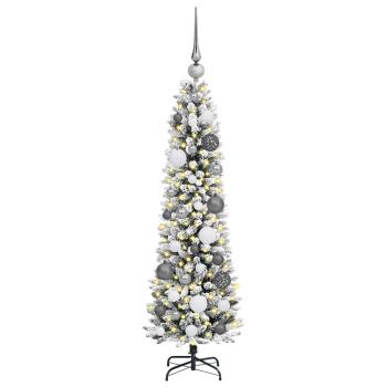 KünstlicherWeihnachtsbaum Weiß 120cm PVC