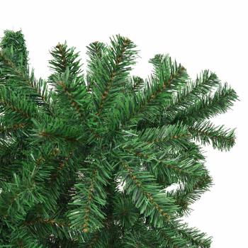 Umgedrehter künstlicher vorbeleuchteter Weihnachtsbaum