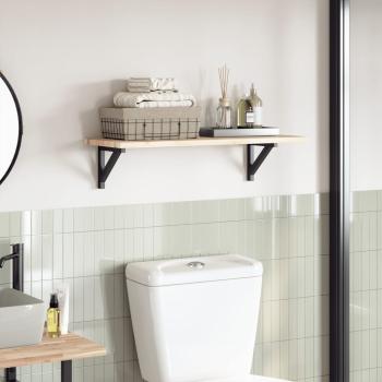 ARDEBO.de - Tischplatte 80x30x2 cm Rechteckig Massivholz Akazie