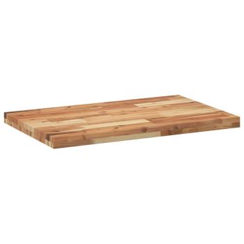 Tischplatte Rechteckig 120x50x4 cm Massivholz Akazie