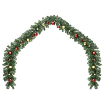 Weihnachtsgirlande 2 pcs Grün 40 m PVC