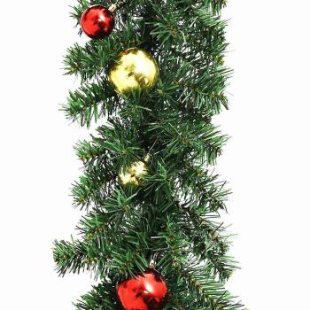 Weihnachtsgirlande 2 pcs Grün 40 m PVC