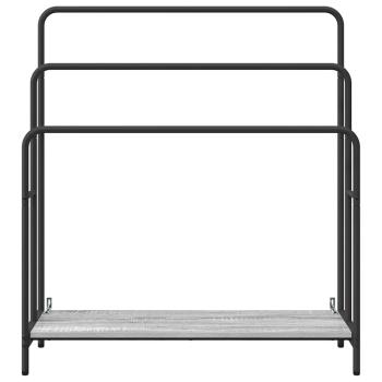 Kleiderständer Grau Sonoma 90 x 30 x 100,5 cm Holzwerkstoff