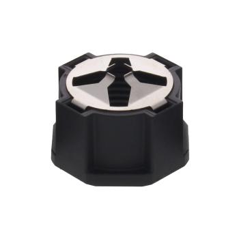ARDEBO.de Wiska MagikNUT 25 BK EMV-Gegenmutter, Kunststoff, M25, schwarz (10111062)