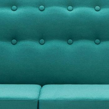 Sofa L-Form Stoff 171,5x138x81,5 cm Grün