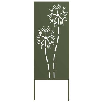 Garten Sichtschutz-Leinwand Olivgrün 50 x 140 cm