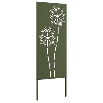 Garten Sichtschutz-Leinwand Olivgrün 50 x 140 cm