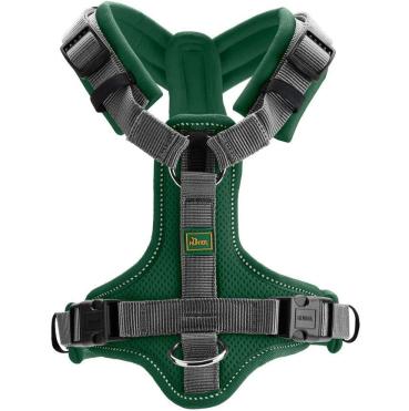 ARDEBO.de Hunter Geschirr Maldon Up Polyester dunkelgrün/grau 60-91/M-L