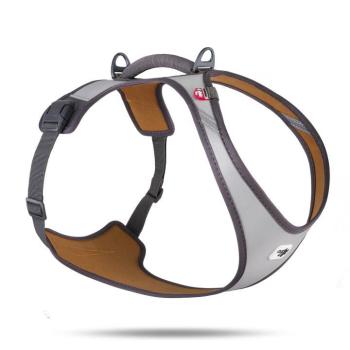 ARDEBO.de Curli Belka Geschirr Glow Gray XL