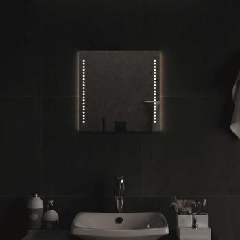 LED-Badspiegel 40x40 cm