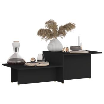 Couchtisch Schwarz 111,5x50x33 cm Holzwerkstoff