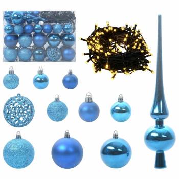 Künstlicher geflammter Weihnachtsbaum 150 LEDs Grün 120 cm