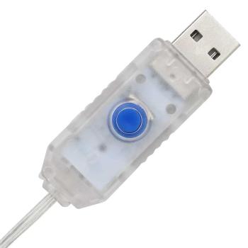 LED Rentiere mit 180 LEDs 6 pcs Mehrfarbig 64 x 42 x 15 cm PET
