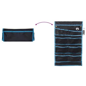 Aufbewahrungstasche Schwarz und Blau 63,5 x 40 cm Oxford-Gewebe