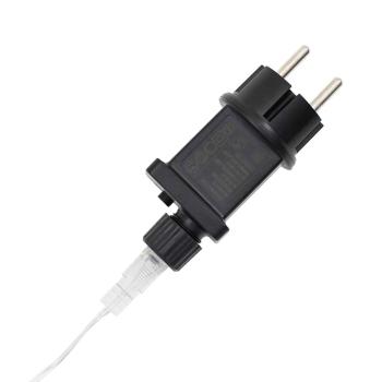 Weihnachtsschild mit 240 LEDs Mehrfarbig 100 x 50 cm PVC