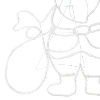 Santa Claus Licht Mehrfarbig 58.5 x 60 x 1.3 cm Eisen