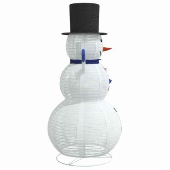 Weihnachts Schneemann Familie 3 pcs Warmes Weiß
