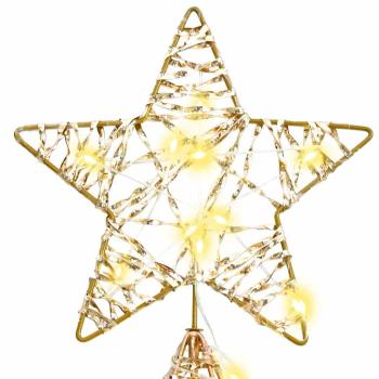 Weihnachtsbaum mit 240 LEDs Warmweiß 180 cm PET