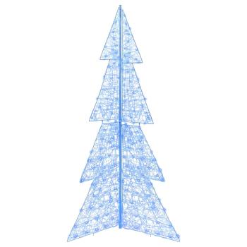Weihnachtsbaum mit 240 LEDs Blau 180 cm Acryl