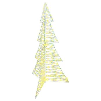 ARDEBO.de - Weihnachtsbaum mit 240 LEDs Warmes Weiß 180 cm PET