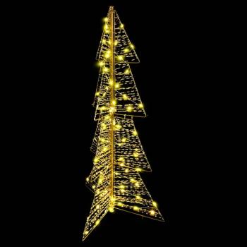 Weihnachtsbaum mit 100 LEDs Warmes Weiß 120 cm PET