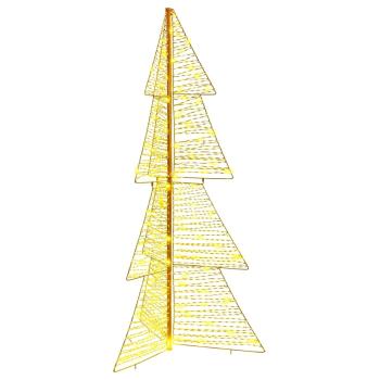 ARDEBO.de - Weihnachtsbaum mit 160 LEDs Warmes Weiß 150 cm PET