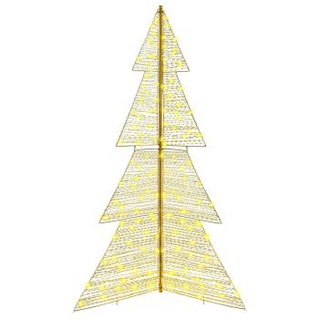 Weihnachtsbaum mit 240 LEDs Warmes Weiß 180 cm PET