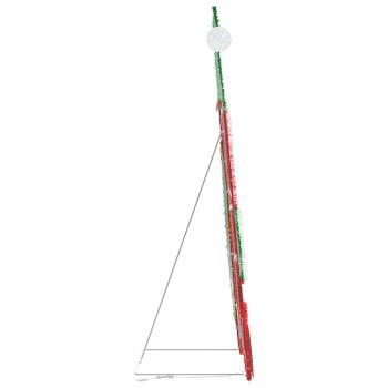 Beleuchteter Weihnachtsmann Warmes Weiß 62 x 70 cm