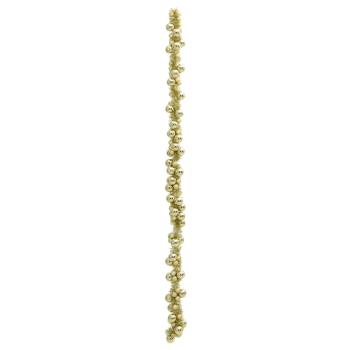 Weihnachtskugelgirlande Gold 186 cm Polystyrol