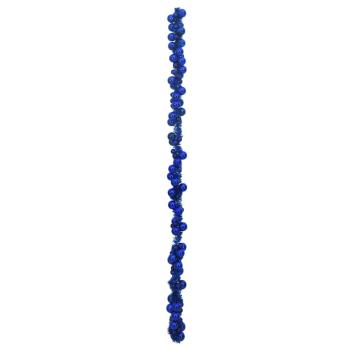 Weihnachtskugelgirlande Blau 186 cm Polystyrol