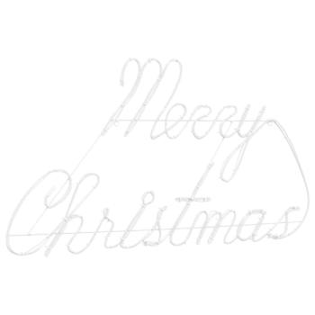 Weihnachtsschild mit 216 LEDs Rot 99 x 55 x 13 cm Eisen