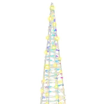 Weihnachtsbaum 3 Stk. Warmweiß 20 x 20 x 80 cm PET 90 LEDs