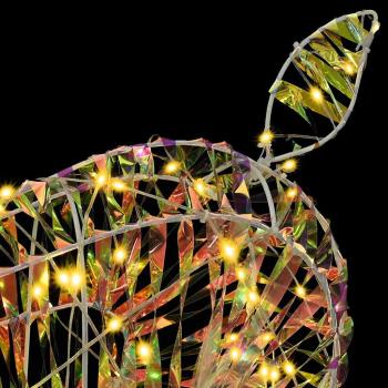 3D Rentier Warmweiß 180 cm PET