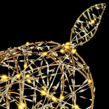 3D Rentier Warmweiß 180 cm PET