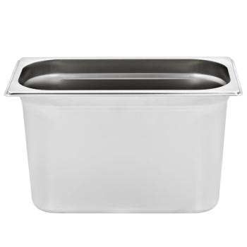 Gastronormbehälter 4 Stk. GN 1/3 200 mm Edelstahl